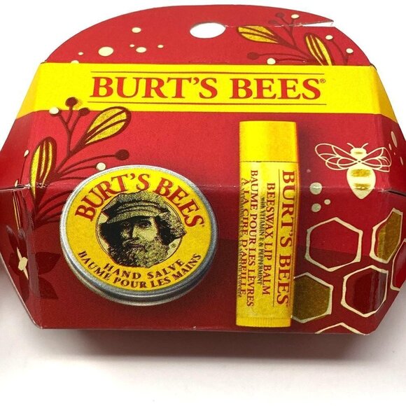 Burt's Bees Holiday Lip Balm Hand Cuticle Salve Gift Stocking Stuffers - Picture 5 of 8